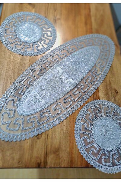 Neweste Σετ τραπεζιού σαλονιού 3 τεμαχίων, τραπεζάκι σαλονιού, κάλυμμα κονσόλ...