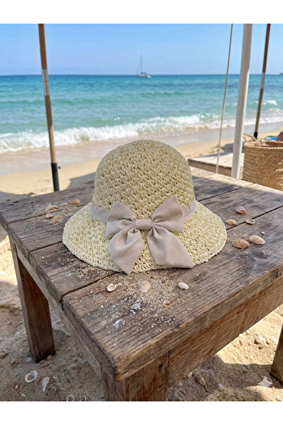 PIECE SIGNATURE 100% Χαρτί, Χειροποίητο, Ψάθινο Καπέλο για Γυναίκες (Μέγεθος ...