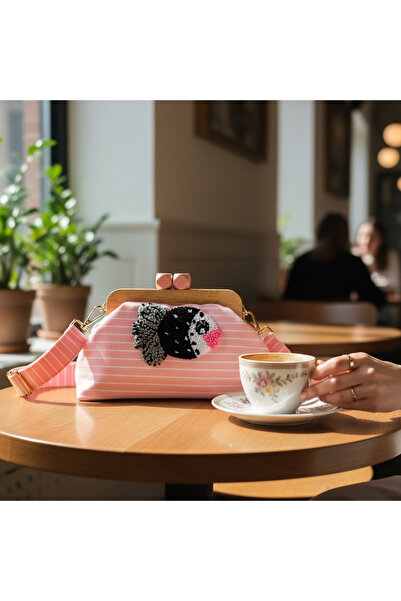 ozdesendesign Balıklı Çanta /El Çantası /Clutch