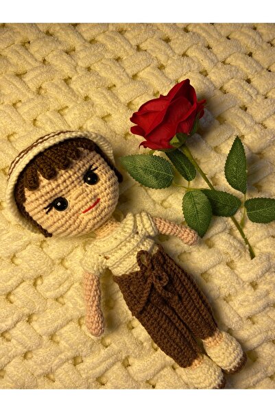 Nostaljik Tasarım Amigurumi Bebek - Hediyelik El Emeği Oyuncak