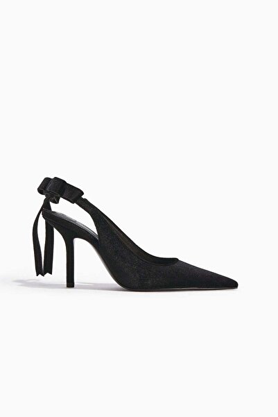 H&M Bow-detail pointed slingbacks