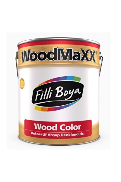 Filli Boya WoodMaxx Wood Color Dekoratif Ahşap Renklendirici, 0.75 L, Orman Y...