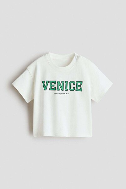 H&M Printed cotton T-shirt