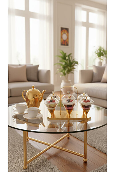 Generic Dessert Serving Set - Adds a Touch of Elegance to Your Guests."