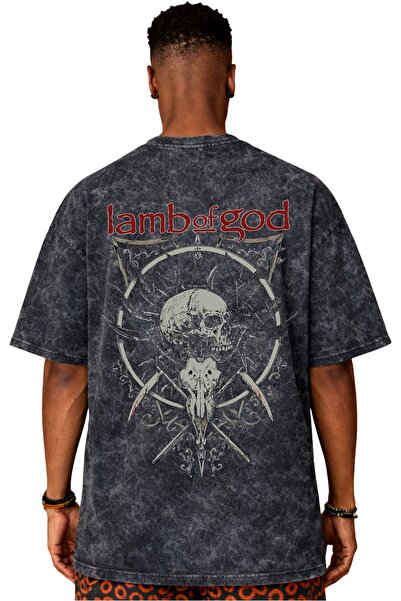 SEVBANO Σχεδιασμός Lamb Of God Rock Metal Music Band Μπλουζάκι με στάμπα στην...