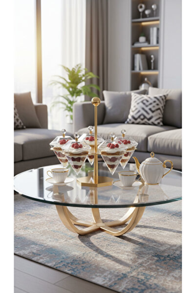 Generic Dessert Serving Set - Adds a Touch of Elegance to Your Guests."