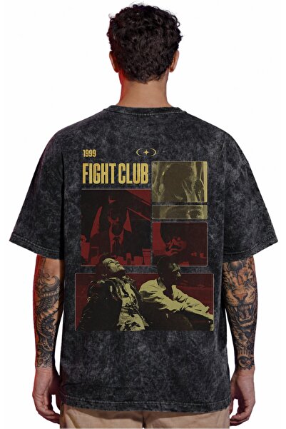 SEVBANO Design 1999 Legend Movie Fight Club Tricou unisex oversize cu imprime...