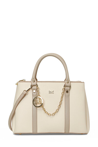 İnci Official Inci Jolie 6Fx Ecru Women's Shoulder Bag