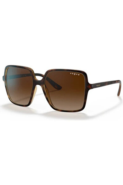 Vogue VO5352S W65613 56 Ekartman Koyu Havana Kahverengi Degrade Kadın Güneş G...