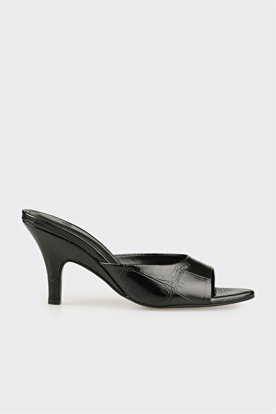 Elle Shoes Siyah Kadın Terlik