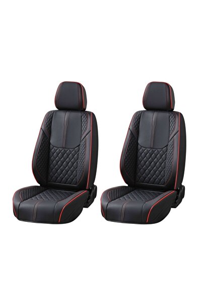 CED AUTO TRADE Σετ καλυμμάτων καθισμάτων αυτοκινήτου γενικής χρήσης, δερμάτιν...