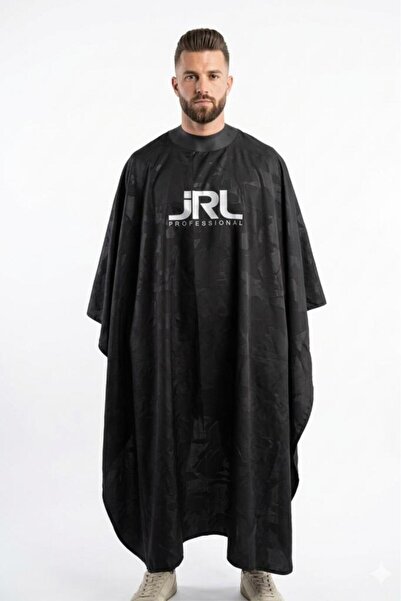 jrl Tam Saten Örtü 115x140 cm Kabartmalı Çıtçıtlı Kesim Penuarı Siyah
