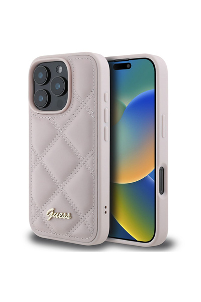 Guess Θήκη για iPhone 16 Pro, Guess, TPU, Ροζ