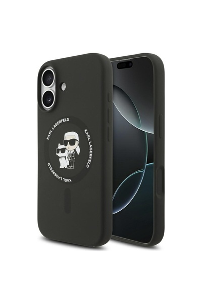 Karl Lagerfeld Калъф за iPhone 17, Карл Лагерфелд, TPU, Черен
