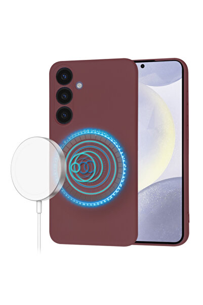 Techsuit Husa pentru Samsung Galaxy S24 Plus, Techsuit, Silicon, Bordo