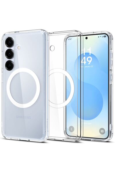 Spigen Θήκη για Samsung Galaxy S25 Plus, Spigen, Σιλικόνης, Διαφανής