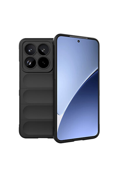 Techsuit Калъф за Xiaomi 15 Pro, Магически щит, удароустойчива защита, черен