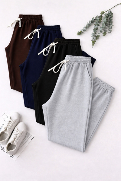 DAXİS Sportwear Company Σετ 4 τεμαχίων αθλητικών παντελονιών με λαστιχένια μα...