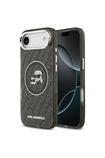 Stef's Cat Husa pentru iPhone 17 Air, Stef's Cat, IML Glitter K&C Heads Logo ...