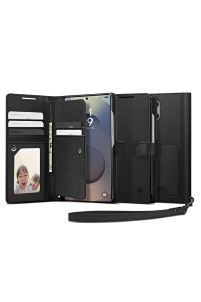 Stef's Cat Θήκη για Samsung Galaxy S25 Ultra, Γάτα του Στεφ, Πορτοφόλι S (ACS...