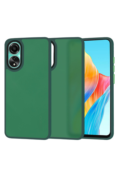 Evolium Phone Case for Oppo A78 4G, TPU, Evolium, Green