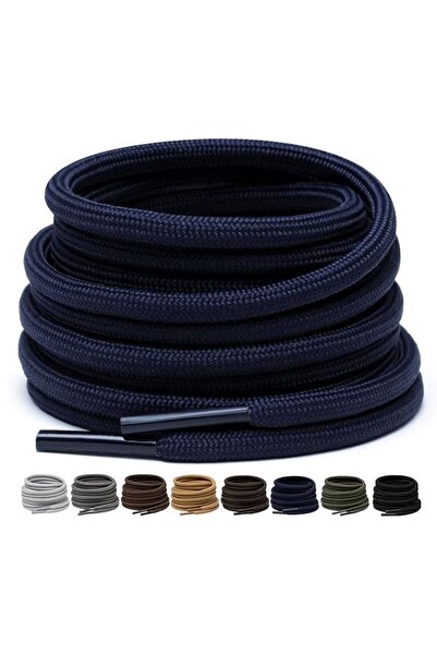 PUZHEN 2 ζεύγη στρογγυλά κορδόνια παπουτσιών 4 χιλιοστών, 180 χιλιοστά, ΣΚΟΥΡ...