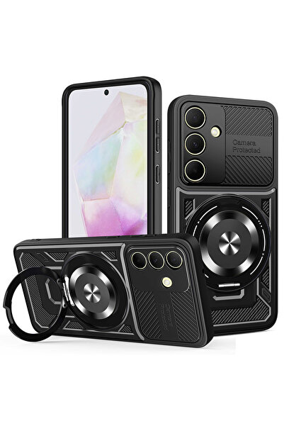 Techsuit Θήκη για Samsung Galaxy A35 5G, Techsuit, TPU, Μαύρο