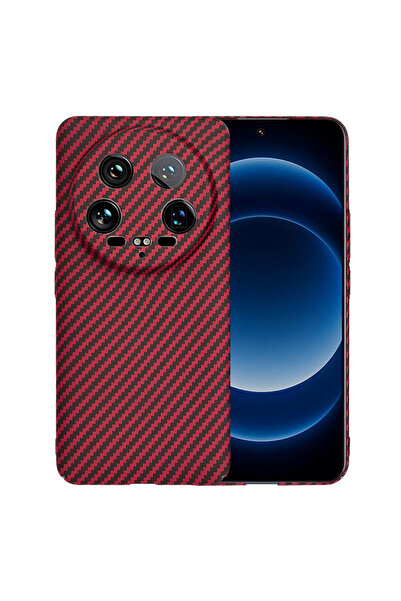 Techsuit Husa pentru Xiaomi 14 Ultra, Techsuit, Policarbonat, Rosu