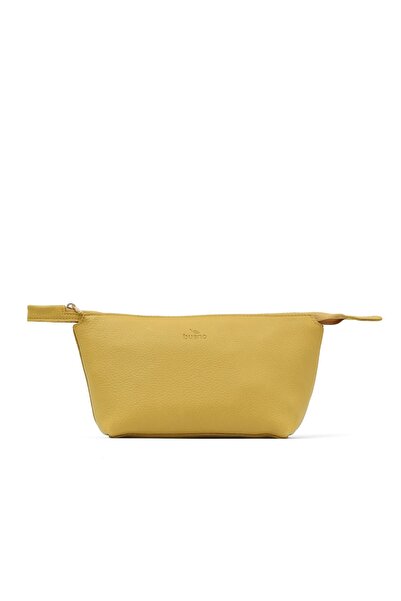 BUENO Shoes Yellow Flotter Leather Women's Handbag 01Wmc7000
