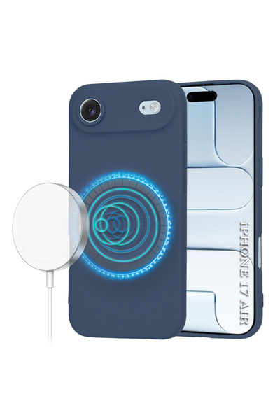 Techsuit Husa pentru iPhone 17 Air, Techsuit, Silicon, Bleumarin