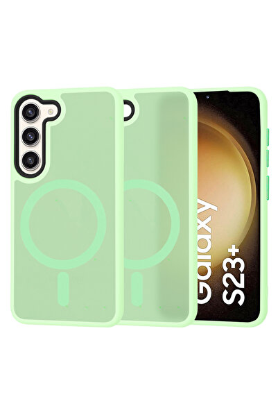 Techsuit Husa pentru Samsung Galaxy S23 Plus, HaloFrost MagSafe Series, prote...