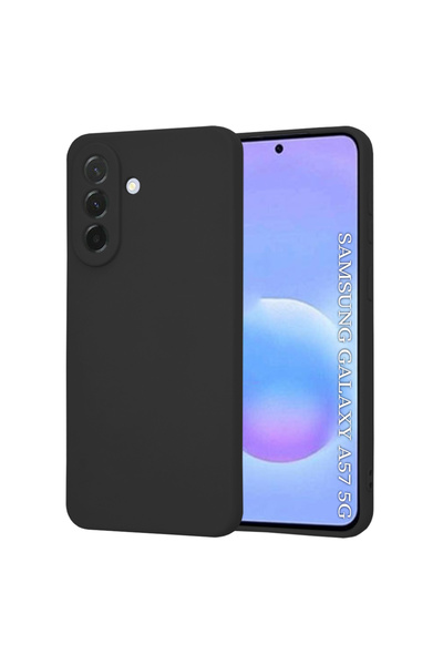Stef's Cat Θήκη για Samsung Galaxy A57 5G, Γάτα του Στεφ, SoftFlex, μαύρο