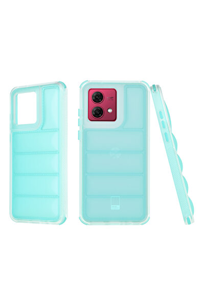 Techsuit Θήκη για Motorola Moto G84, Techsuit, TPU, Τυρκουάζ