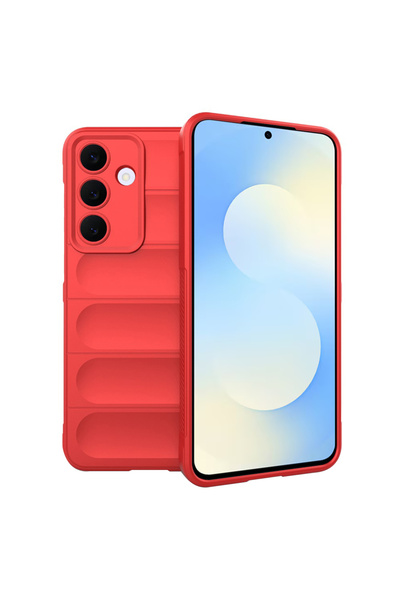 Techsuit Θήκη για Samsung Galaxy S25 Fe, Techsuit, TPU, Κόκκινο