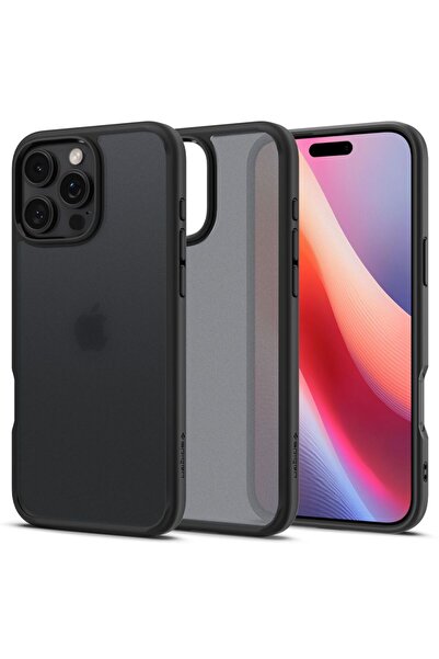 Spigen Калъф за iPhone 16 Pro Max, Spigen, Силиконов, Сив