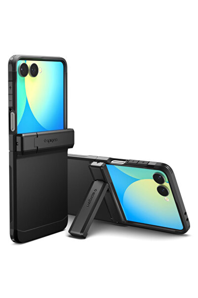 Spigen Husa pentru Samsung Galaxy Z Flip7, Spigen, TPU, Negru