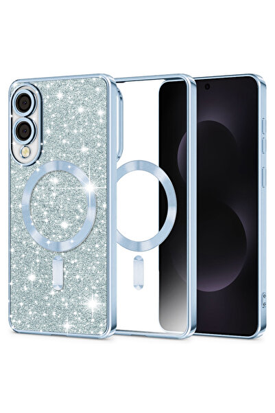 Stef's Cat Husa pentru Samsung Galaxy S25 Edge, Stef's Cat, Luxury Glitter Ma...