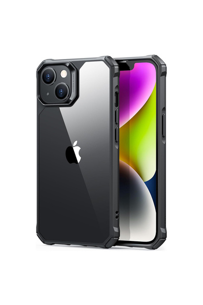 ESR Husa pentru iPhone 13, Esr, Silicon, Negru / Transparent