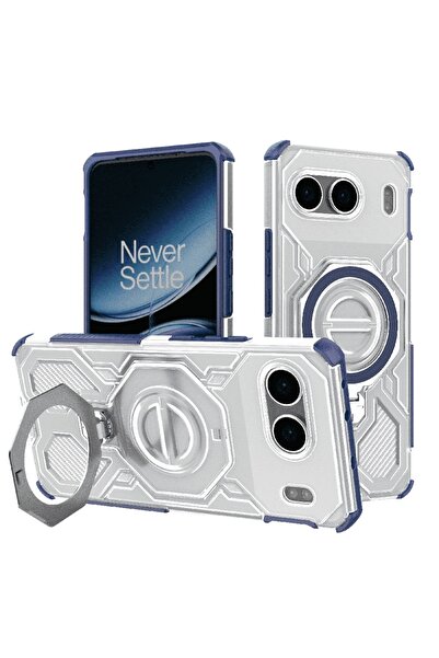 Stef's Cat Θήκη OnePlus Nord 4, Γάτα του Στεφ, Carbon Shield PRO, μπλε