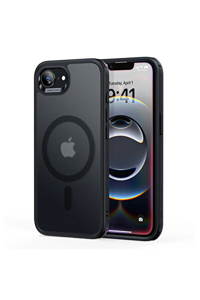 ESR Husa pentru iPhone 16e / iPhone 17e, Classic Hybrid HaloLock, protectie a...