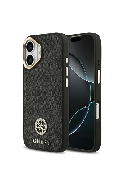 Guess Θήκη iPhone 17, Guess, PU, ​ ​ Μαύρο
