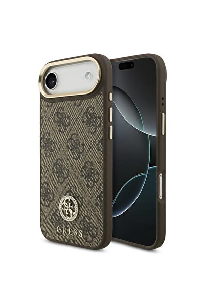 Guess Θήκη iPhone 17 Air, Guess, PU ​ ​ Καφέ