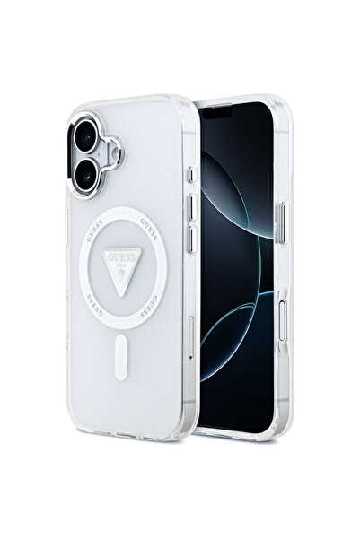 Stef's Cat Husa pentru iPhone 17, Stef's Cat, IML Gradient Triangle Logo MagS...