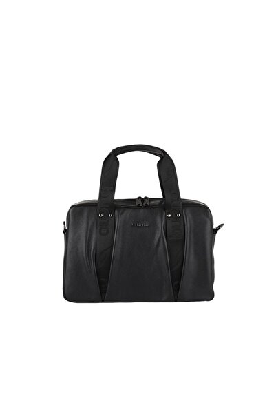 BUENO Shoes Black Leather Women's Handbag 01Wba7957