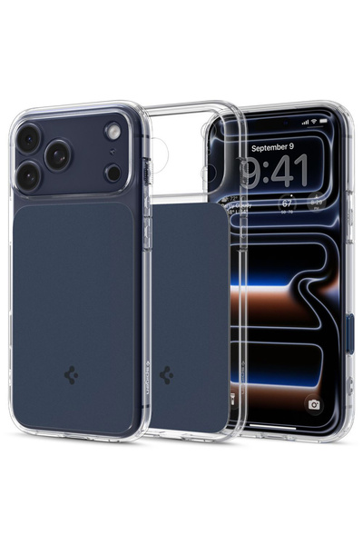 Spigen TPU Case and Privacy Glass Film Set for iPhone 17 Pro Max, Ultra Protect