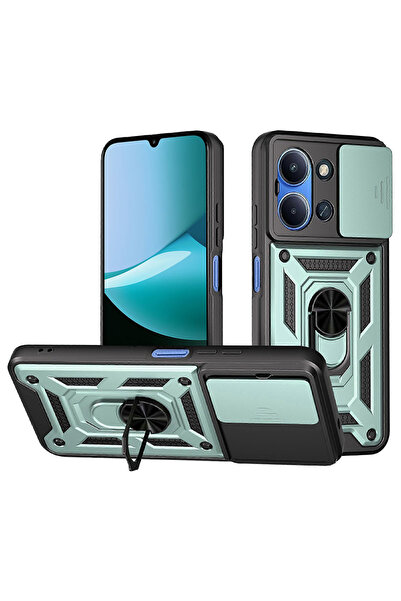 DAMUR Husa Armor CamShield Ring Xiaomi Redmi 15C 4G / Redmi 15C 5G, Clapeta C...