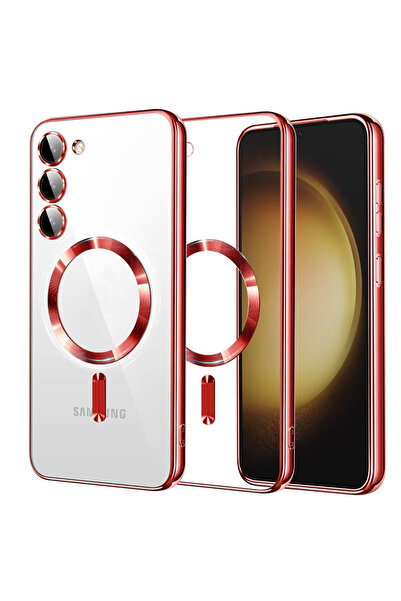 Techsuit Husa pentru Samsung Galaxy S23 Plus, Luxury Crystal MagSafe, protect...