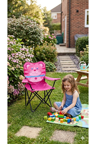 Granit Pembe Çocuk Kamp Sandalyesi Mini Rejisör