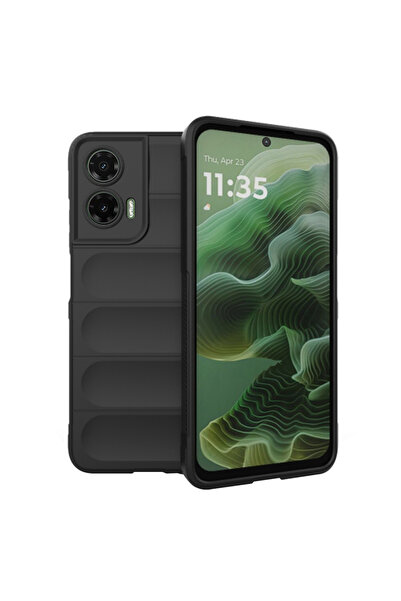 Stef's Cat Case for Motorola Moto G35, Stef's Cat, Magic Shield, black