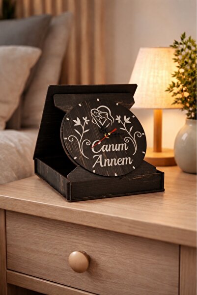 Hediyedoldur CANIM ANNEM PLAKET SAATİ 19 X 22 X 4 CM - 8690000179930